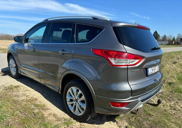 Ford Kuga cena 44900 przebieg: 265000, rok produkcji 2013 z Rypin małe 211